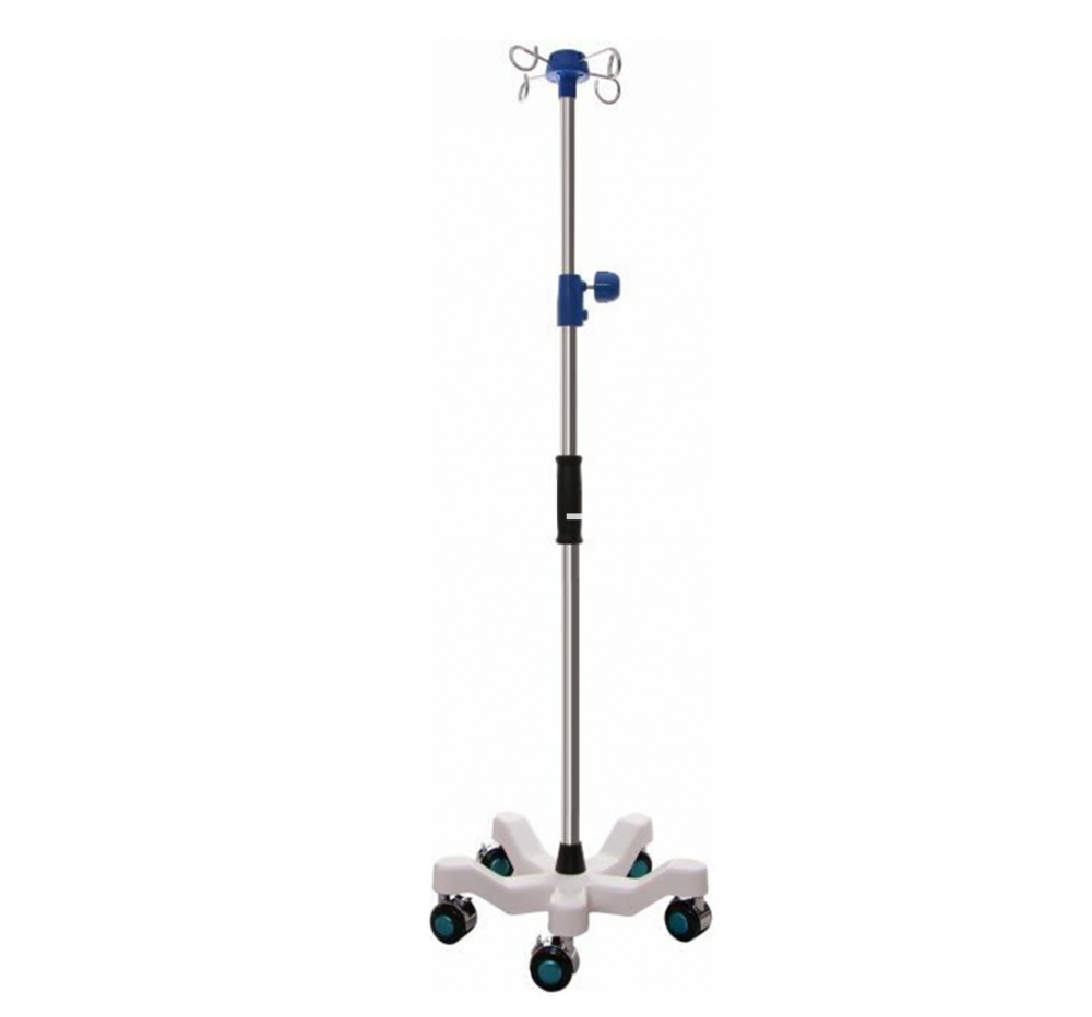 Adjustable Medical Hospital Equipment IV Drip Stand China Manufacturer